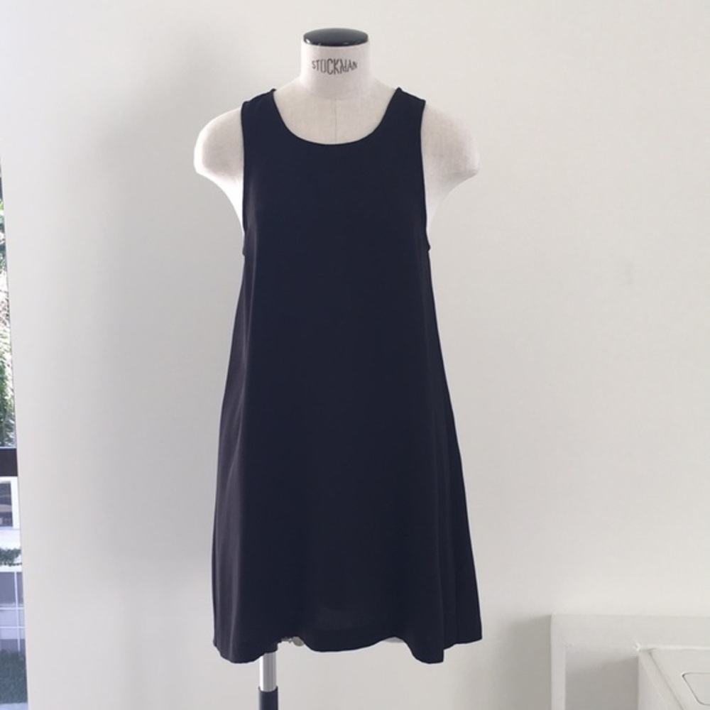 LEITH TANK DRESS Racerback style in black